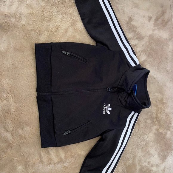 3-6 mos Black Adidas Jump Suit - Picture 5 of 6